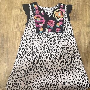 Savanna Jane Multicolor Floral Embroidered Dress